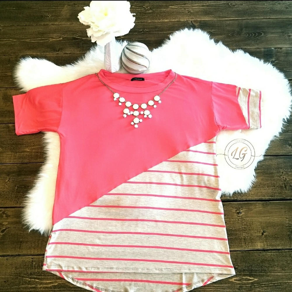 Color Block top multiple sizes